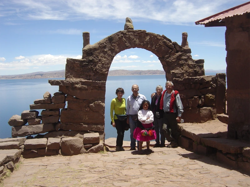 Île de Taquile et ses tisserands, art textile inscrit à l'UNESCO, lac Titicaca